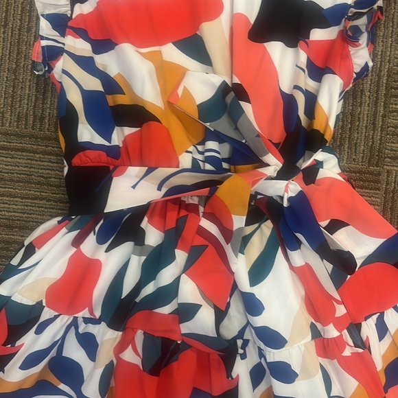 Jodifl Belted Dress multicolor - Picture 2 of 4